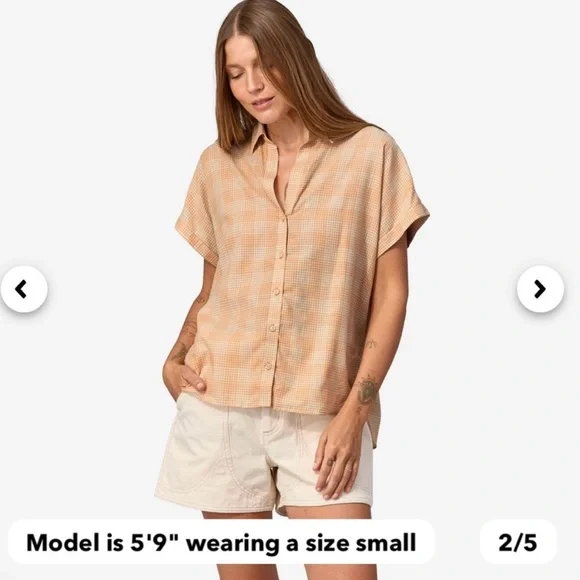 NWT Patagonia Women's Lightweight A/C Shirt. Size Small. - Picture 1 of 7